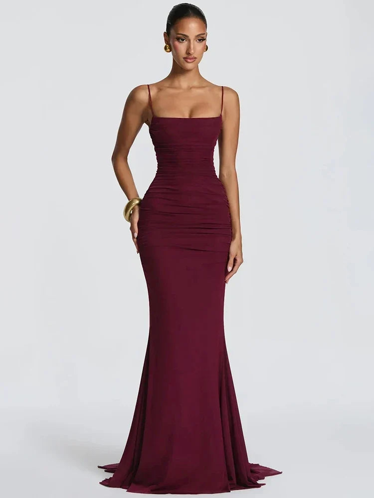 שמלת מקסי דגם הילה